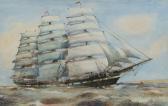 SHAW George 1929-1989,THE TALL SHIP, MAGQUARIE,Ross's Auctioneers and values IE 2024-04-17