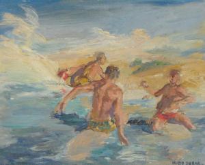SHAW Hugo 1937,Surfers,Elder Fine Art AU 2022-10-16