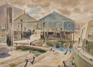 SHAW Hugo 1937,Workshed, Port Adelaide,Elder Fine Art AU 2020-03-02