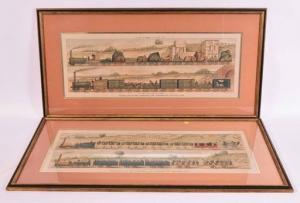 SHAW James 1815-1881,Railway Lithographs,1833,Nye & Company US 2019-12-11
