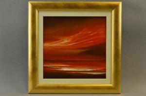 SHAW Jonathan 1959,a beach sunset scene,Richard Winterton GB 2018-05-15