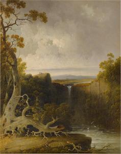 SHAW Joshua 1776-1861,Figures Overlooking Falls,Sotheby's GB 2022-05-24