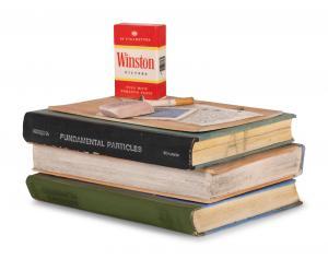 SHAW Richard 1941,Book Jar with Cigarettes,1981,Hindman US 2022-05-11