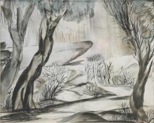 SHAW Ruth F,Untitled woodland scene,1888,Brunk Auctions US 2012-09-15