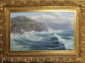 SHAW Walter 1851-1933,A Coastal Scene, with Crashing Waves,John Nicholson GB 2019-10-30