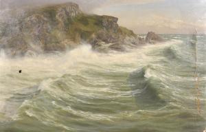 SHAW Walter 1851-1933,A Seascape with Crashing Rollers,1891,John Nicholson GB 2020-05-13