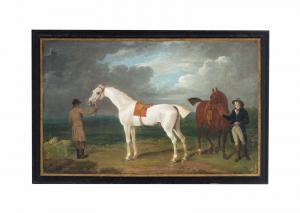 SHAW William 1760-1773,The grey racehorse 'Lamprey' and a bay racehorse h,Christie's GB 2013-05-01