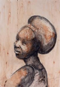 SHAWZIN Stella 1923-2020,Portrait of an African Lady,Mallams GB 2023-02-19