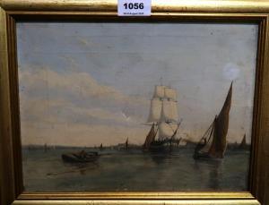 SHAYER Charles Waller 1826-1914,A busy port,1851,Great Western GB 2020-08-21