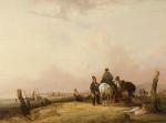 SHAYER Snr. William 1787-1879,Fisherman's Beach, Scotland,1833,Bonhams GB 2010-03-04