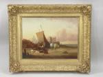 SHAYER Snr. William 1787-1879,Fishermen selling the catch on the beach with,Bigwood Auctioneers Ltd 2007-03-30
