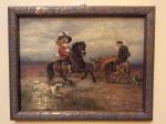 Shayer William,two children on horses with dogs,Hansons GB 2021-09-22