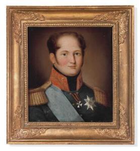 SHCHUKIN Stepan Semionovich 1758-1828,Portrait of Tsar Alexander I of Russia (1777–,Bruun Rasmussen 2021-06-02