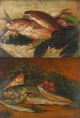 SHEARER P.D,Still Life Paintings with Seafood,1900,Litchfield US 2012-07-11