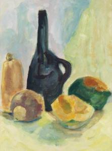 SHEARER THOMAS GRAY Hazel 1906-1999,Still Life with Fruit,1950,Swann Galleries US 2011-10-06