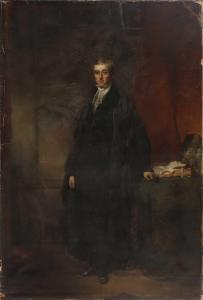 SHEE Martin Archer 1769-1850,Portrait of a clergyman, full-length, standing by ,Sworders 2023-09-26