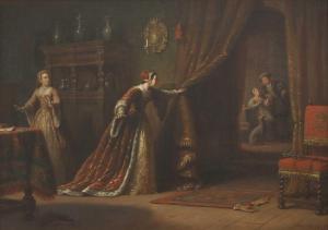 SHEERBOOM Andrew 1832-1880,A RIVAL IN THE KING'S AFFECTIONS,1875,Sworders GB 2020-03-10