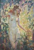 SHEFFER Glen C 1881-1948,Pair of Female Nudes,Hindman US 2006-09-26