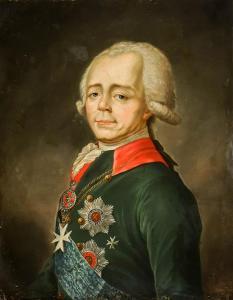 Shehukin Stepen Semyonovich 1754-1828,Portrait of Paul I of Russia,Weschler's US 2018-05-11
