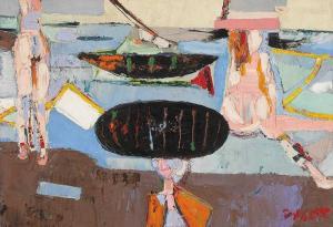 SHELDON WILLIAMS Peter 1919-1994,BOATS AT COLLIOURE,Whyte's IE 2007-05-26