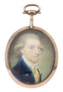 SHELLEY Samuel 1750-1808,Head and shoulder portrait of a gentlem,1790,Duggleby Stephenson (of York) 2022-05-27