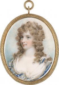 SHELLEY Samuel 1750-1808,Portrait einer jungen Frau,Galerie Bassenge DE 2023-11-30