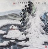 Shen Jie,Landscape painting of snow scene,888auctions CA 2017-12-07