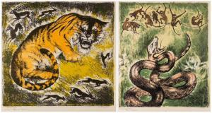 SHENDEROV ALEXANDER,Shere Khan from The Jungle Book by Kipling series,Shapiro Auctions 2016-05-21