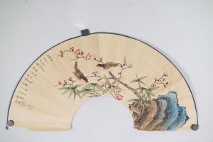 SHENG Yu 1692-1767,Bird and plum blossom,888auctions CA 2017-09-21