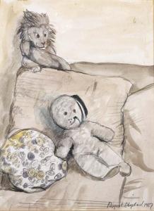 SHEPHARD Rupert 1909-1992,Lion and bear,1987,Christie's GB 2001-03-14