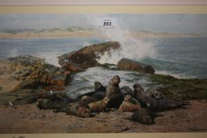 SHEPHERD David 1931-2017,Elephant Seals,Lawrences of Bletchingley GB 2018-01-23