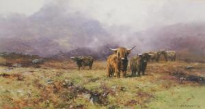 SHEPHERD David 1931-2017,Highland cattle,Bonhams GB 2013-05-01