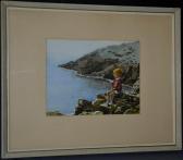 SHEPHERD E.W,Young Boy Looking Out To Sea,Bamfords Auctioneers and Valuers GB 2017-05-24
