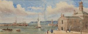 SHEPHERD George Sidney 1784-1862,Ramsgate Harbour,Rosebery's GB 2024-02-27