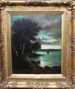 SHEPHERD John,Moonlit lake scene,Bellmans Fine Art Auctioneers GB 2016-03-12