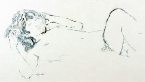 SHEPHERD Sydney d'Horne 1909-1993,A Reclining Nude,John Nicholson GB 2016-05-11
