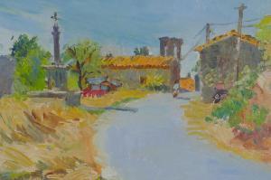 SHEPPARD Faith 1920-2004,Hot Day in Provence,c.1970,Crow's Auction Gallery GB 2022-04-13