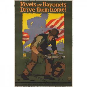SHERIDAN JOHN E 1880-1948,"Rivets are Bayonets,Treadway US 2011-12-04