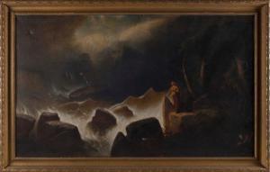 SHERIDAN William Young 1836-1878,The Tempest, Act 1st, SC 2nd, 1876,Eldred's US 2023-02-03