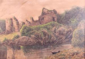 SHERIFF G.V,A river by a ruined castle,19th Century,Bellmans Fine Art Auctioneers 2018-02-14