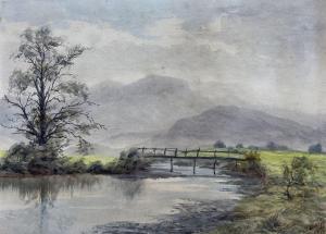 SHERIFF George Vincent 1875-1877,Stream near the Mountains,1876,David Duggleby Limited GB 2024-04-04