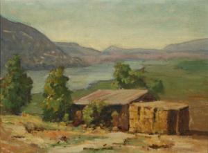 SHERMAN Albert John 1882-1971,A Cabin in a Mountain River Landscape,Weschler's US 2007-12-01