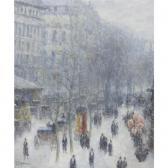 SHERMAN Gail Corbett 1871-1952,A BOULEVARD IN PARIS,Sotheby's GB 2009-03-04