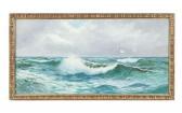 SHERRIN Daniel 1868-1940,Extensive seascape, with rollers breaking,Adams IE 2016-02-21