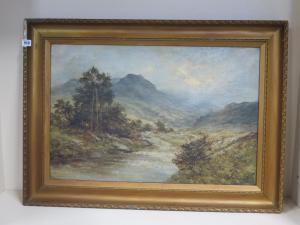 SHERRIN David 1868-1940,mountainous landscape,Willingham GB 2019-01-05