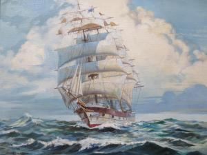 SHERRINGTON 1900-1900,Frigate at Full Sail,Bonhams GB 2012-09-19