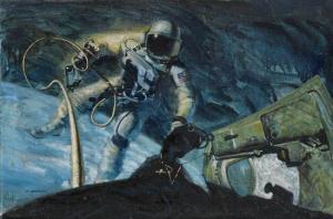 SHERRY ROBERT C.,American astronaut space walking,Swann Galleries US 2013-01-24