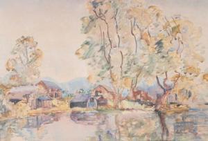 SHERWOOD Maude Winifred 1880-1956,Untitled,Webb's NZ 2023-09-11