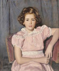 SHERWOOD Walter 1874-1952,Girl in Pink.,Skinner US 2012-11-14