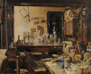 sherwood walter j 1865,The Workroom of the Henri Dore Studio,1927,Skinner US 2010-01-29